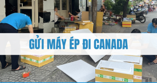 Gửi máy ép đi Malaysia