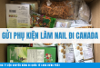 Gửi Phụ Kiện Làm Nail Đi Canada