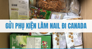 Gửi Phụ Kiện Làm Nail Đi Canada