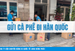 Gửi cà phê đi Hàn Quốc