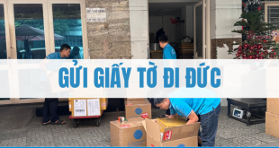 Gửi giấy tờ đi Đức